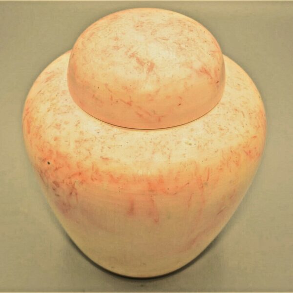 BETTY E BARCLAY Original Vintage Signed Porcelain Ceramic Pottery Vase Jar Urn
