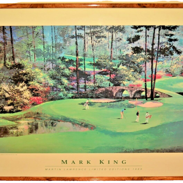 MARK KING Martin Lawrence Limited Edition Sport Golf Course Landscape Lithograph