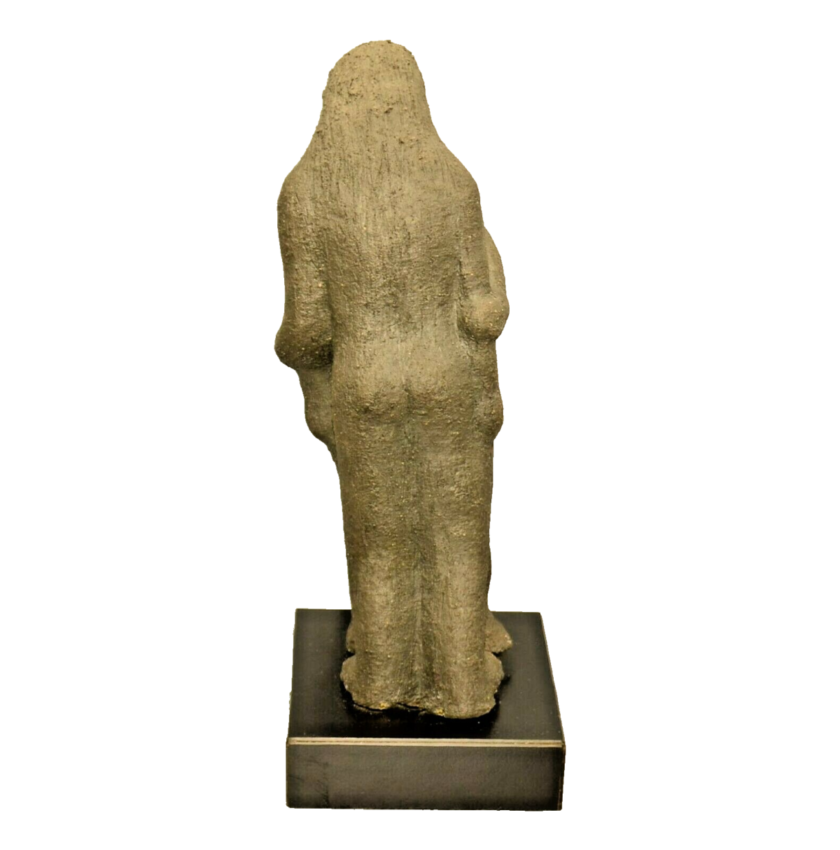 MARGIE Original Vintage Signed Figural Terracotta Sculpture Portrait Statue Bust